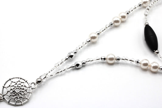 Avainnauha helminen - WhiteDreamcatcher