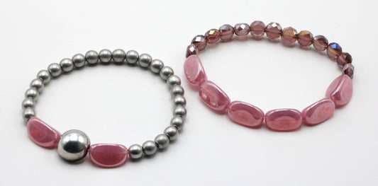 RosySilver helmirannekorut