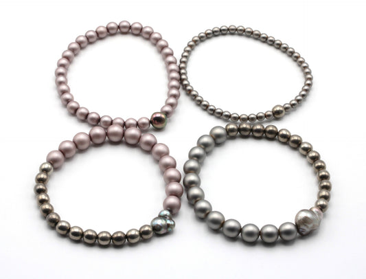 MattePearls helmirannekorut