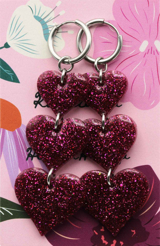 FuchsiaHearts hartsikorvakorut