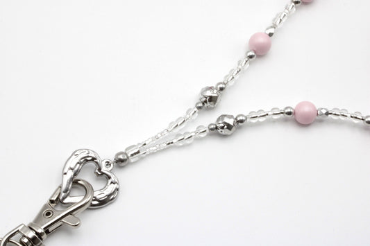 Avainnauha helminen - PastelHeart