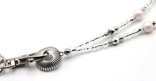 Avainnauha helminen - PearlescentHeart