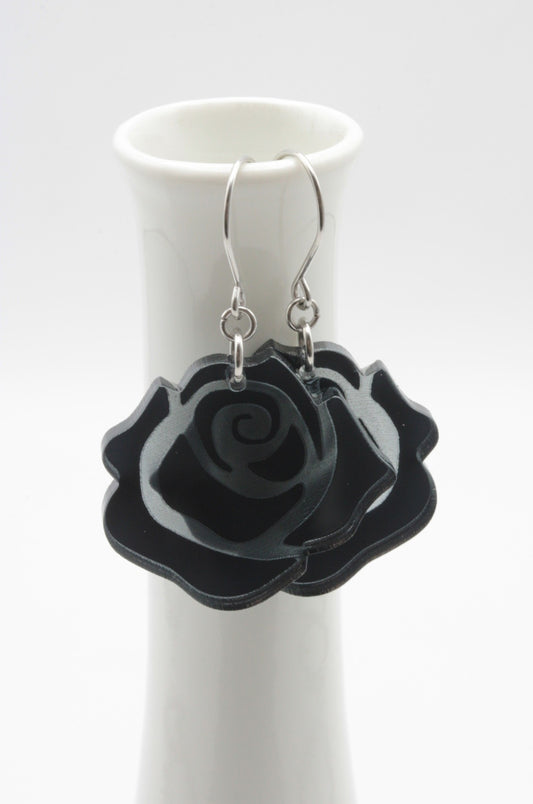 ClassicRoses peiliakryyli korvakorut