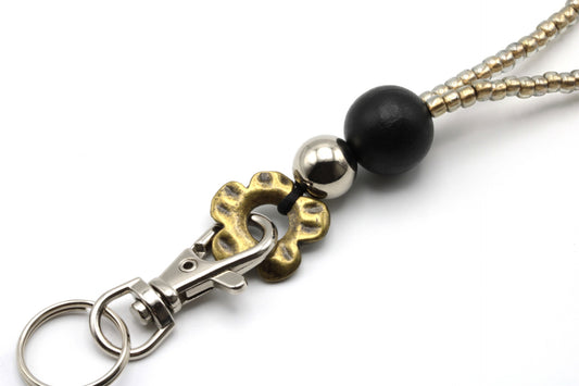 Avainnauha helminen - Vintagegold