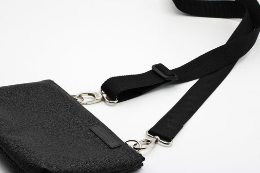 Laukkuhihna musta (30mm)