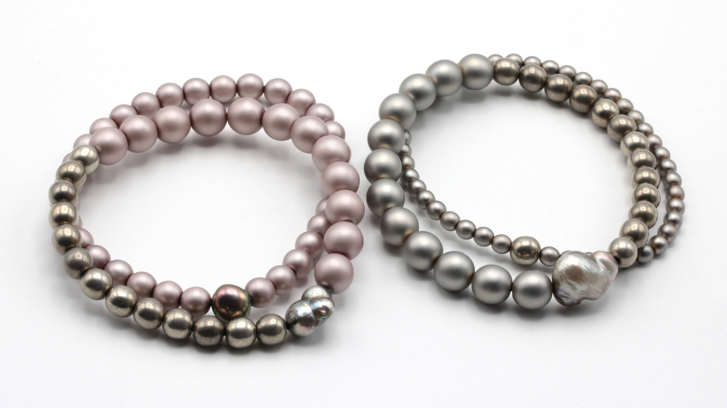 MattePearls helmirannekorut