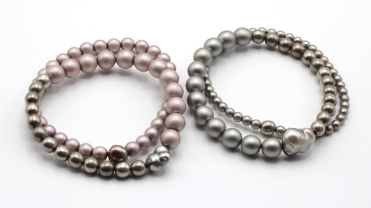 MattePearls helmirannekorut