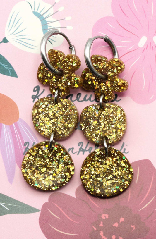 GoldenBling hartsikorvakorut