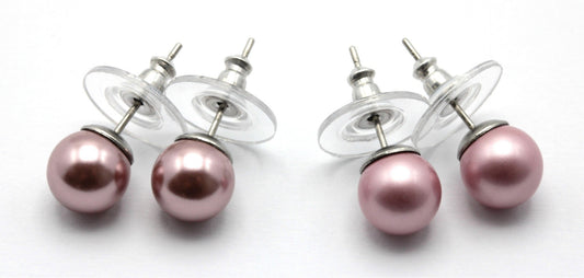 CrystalRoses helmikorvakorut