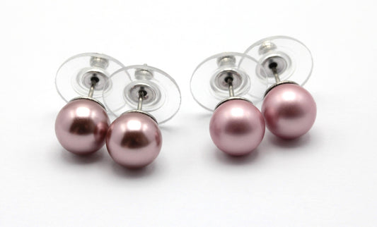 CrystalRoses helmikorvakorut