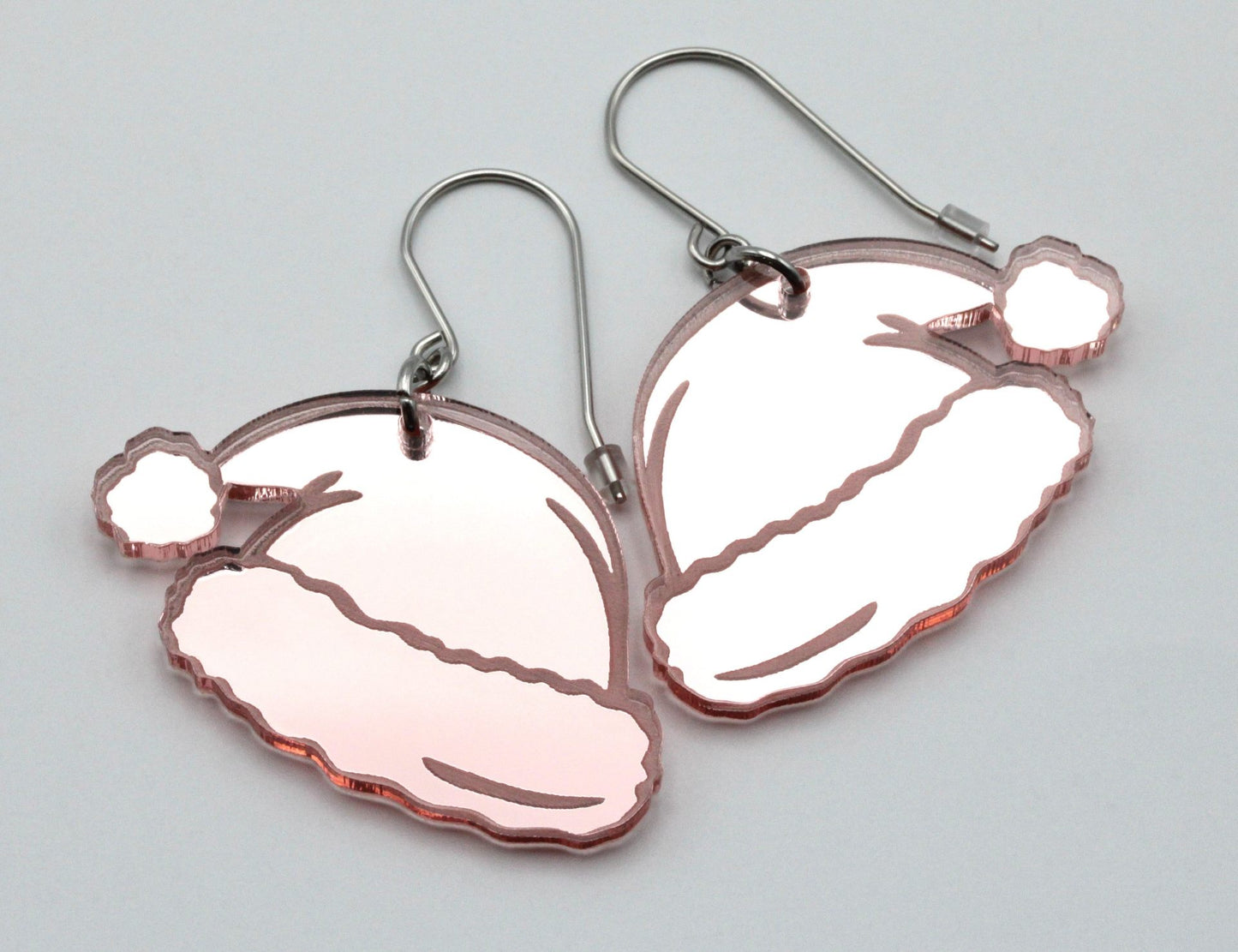 RosyChristmas peiliakryyli korvakorut