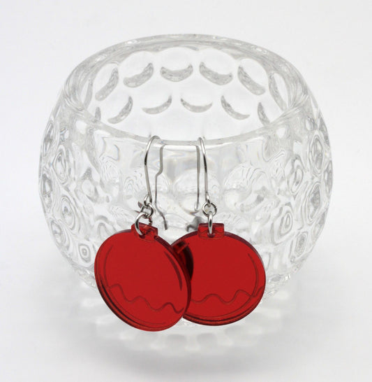 ChristmasBaubles peiliakryyli korvakorut