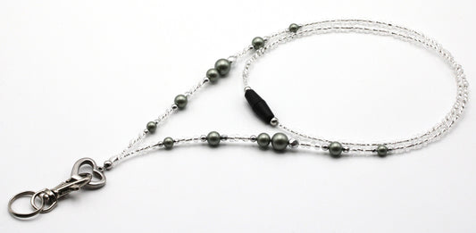 Avainnauha helminen - PowderGreen