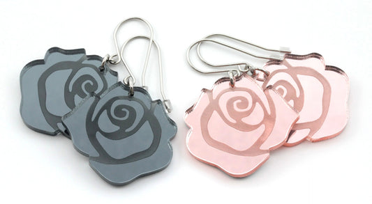 ClassicRoses peiliakryyli korvakorut