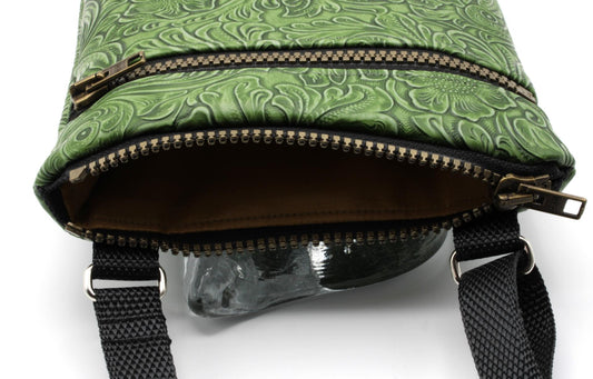 Kännykkälaukku EmbossedGreen