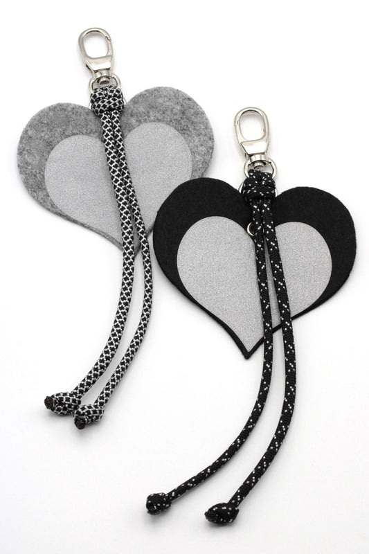 Heijastava laukkukoru Hearts