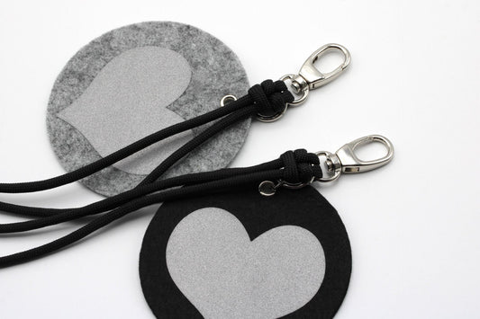 Heijastava laukkukoru HeartedRounds